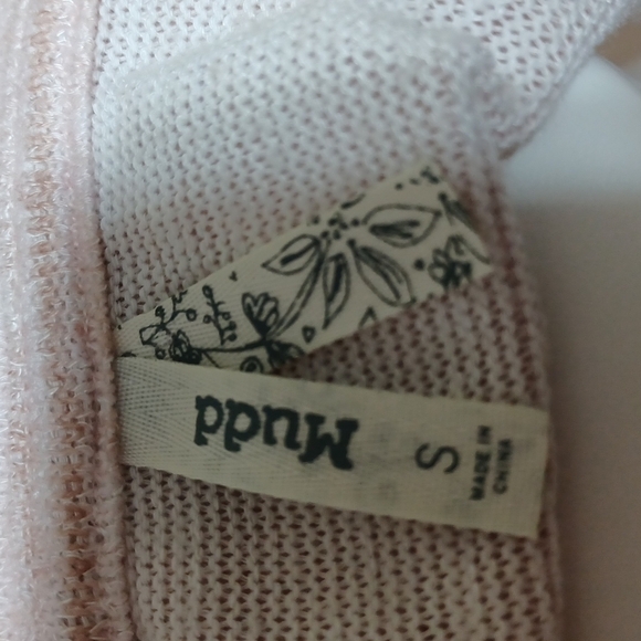 Mudd longed sleeved top size small draw string waist band - Picture 6 of 9